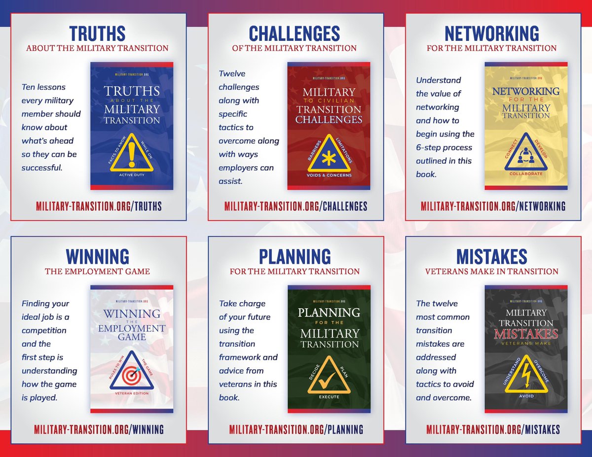 miltransurvey's tweet photo. Great #militarytransition advice
https://t.co/tbVDKxCriw
#TransitionIntel #TransitionTruth #TransitionMistakes #MilitaryTransitionBooks #TransitionChallenges #TransitionSuccess #WinningTransition #military #veteran https://t.co/wcNX3f6xvh