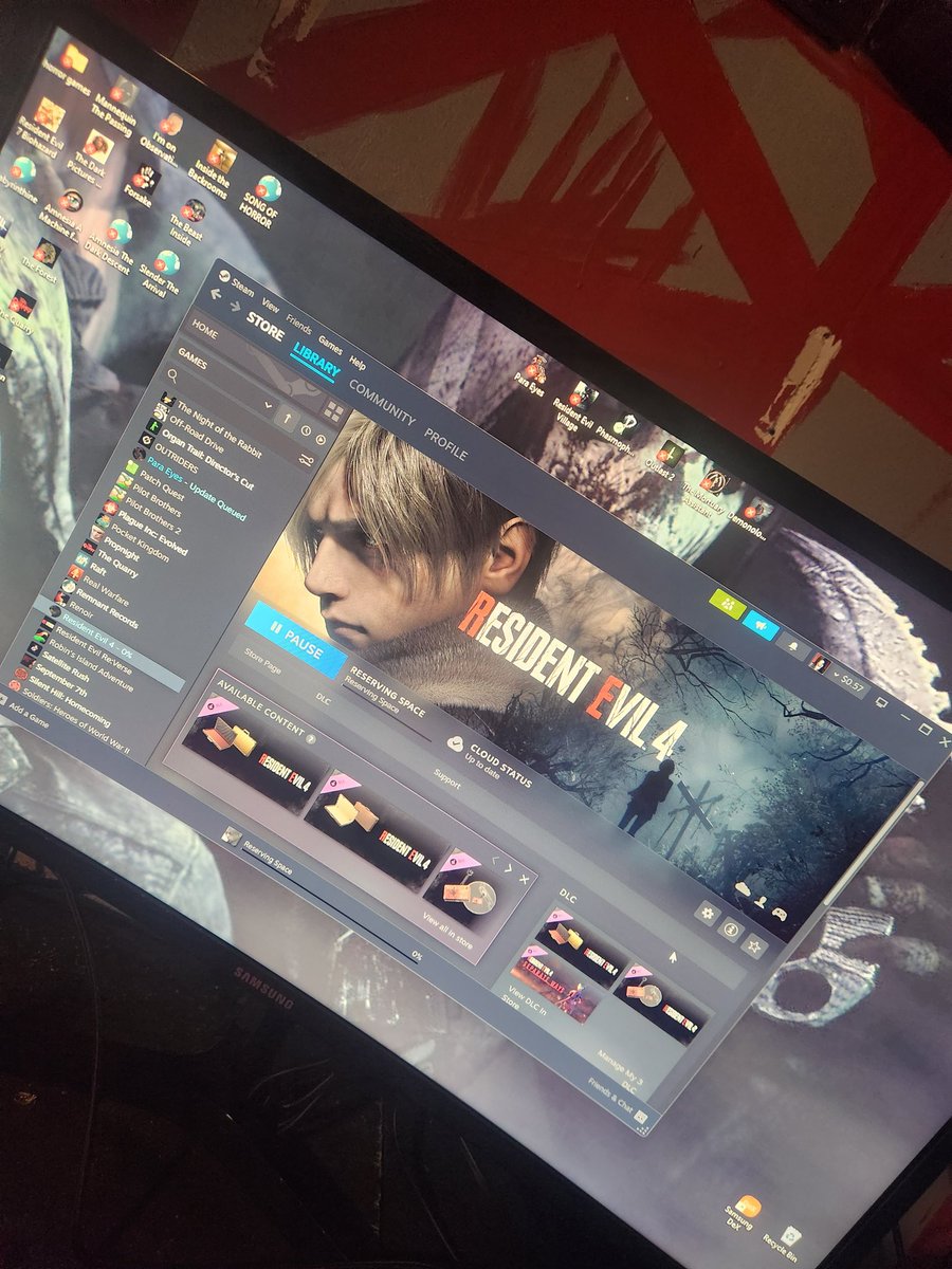 Spooktober day 9 is the resident evil 4 remake updated list coming soon. #horror #Spooktober #HorrorGames #twitch #dixper  twitch.tv/MadVikingBerse…