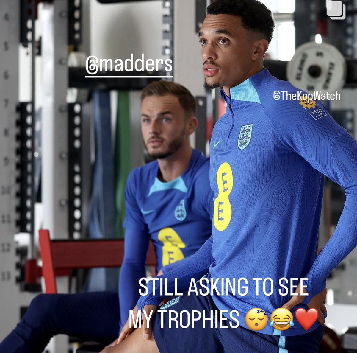 Trent’s reply 🤣❤️