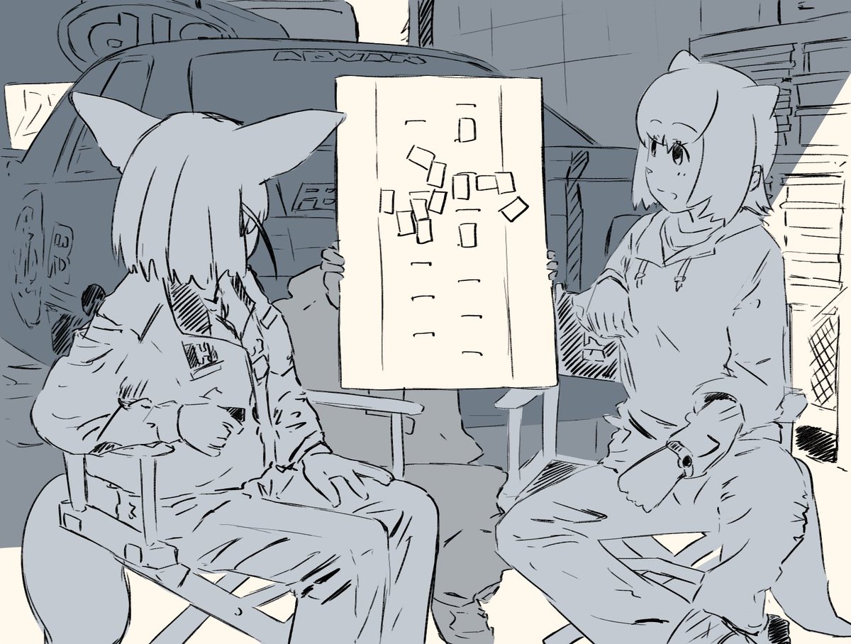 2018年はこのような物を描いてました
今やってることのベースが出来上がってきたような年
もし当時見たことあるよ～って方は長いお付き合いでしょうね 