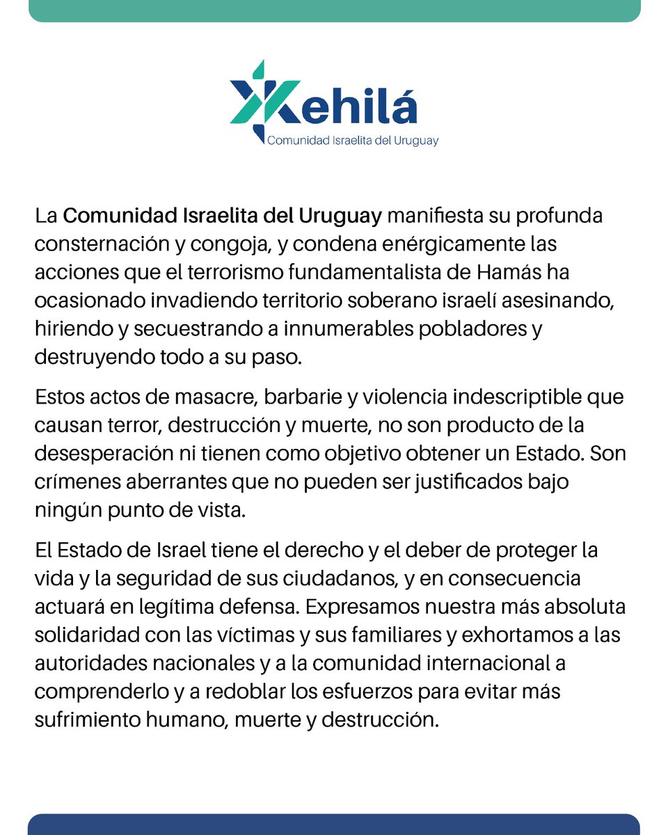 Kehilá · Comunidad Israelita del Uruguay (@kehilauruguay) on Twitter photo 