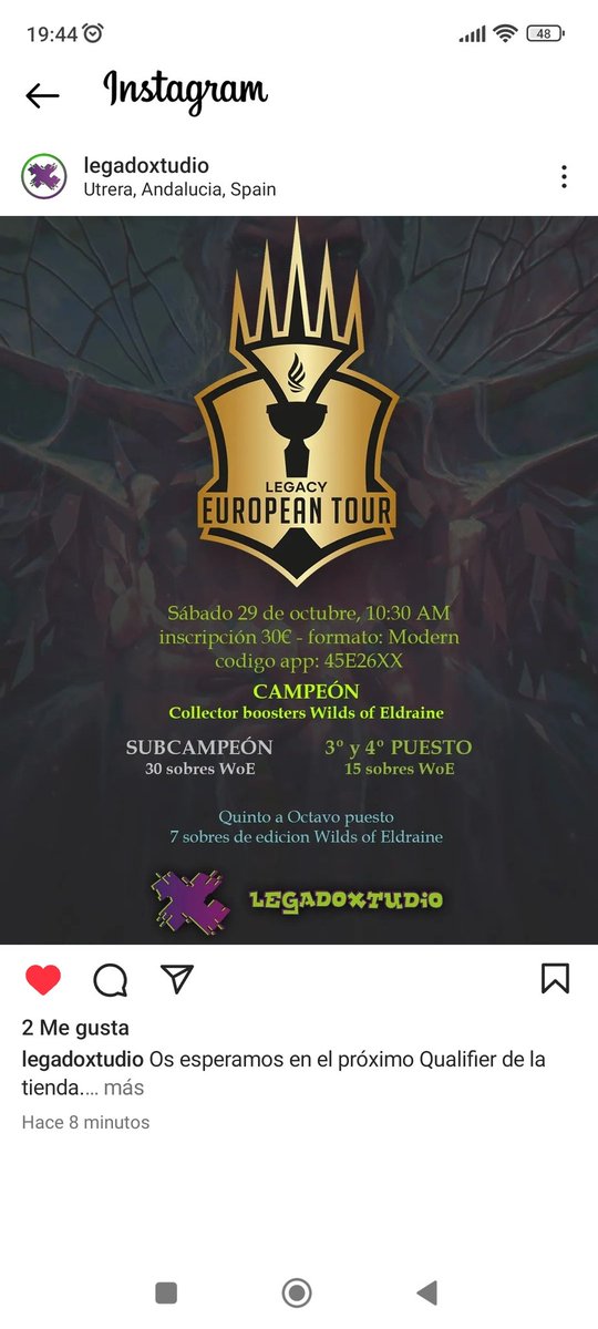 El RCQ de Legadoxtudio Utrera no es este sábado. Se ha pasado dentro de dos semanas y se han cambiado los premios del mismo. Este es el nuevo cartel