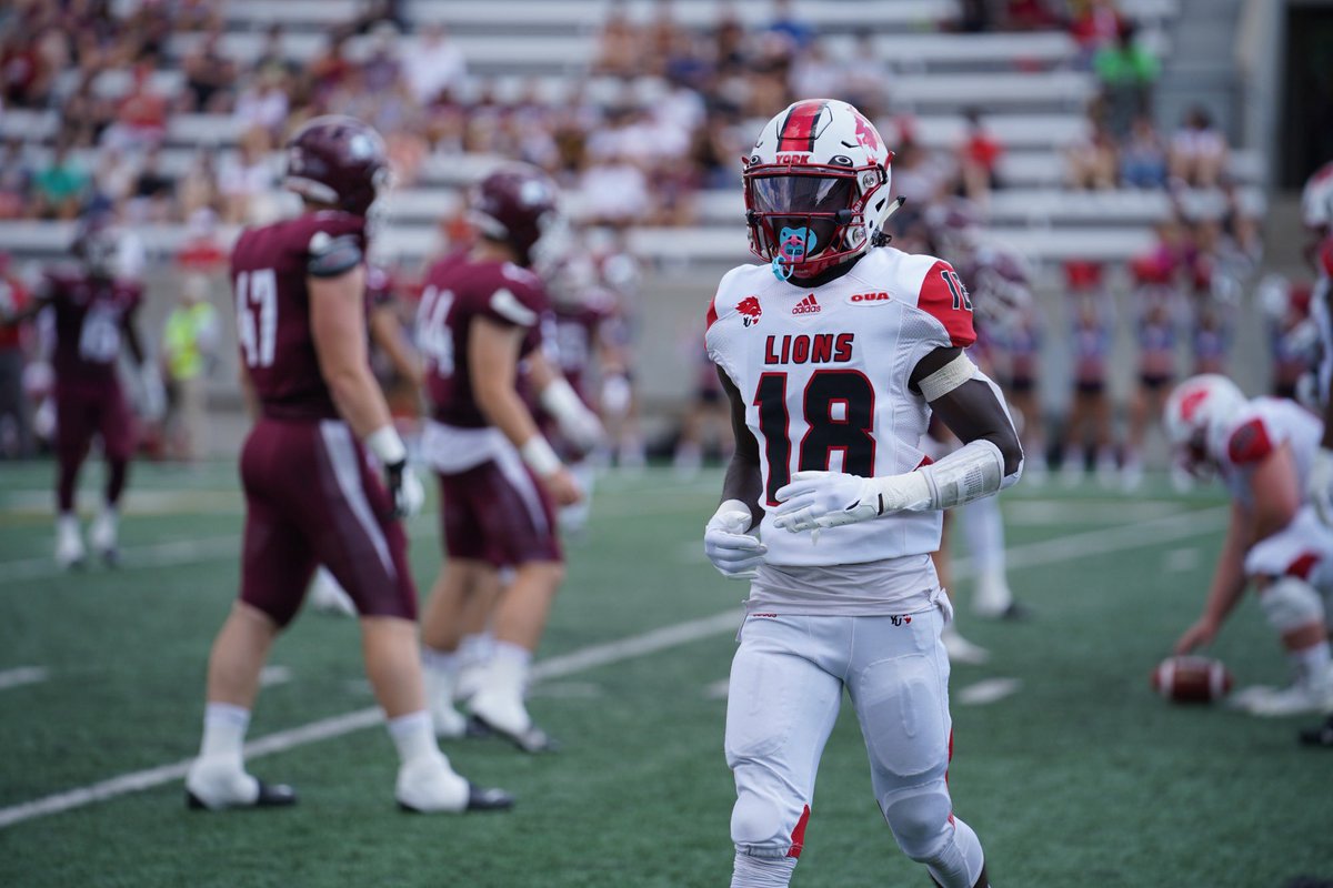 Thank you @CoachGriffithYU <a href="/YULionsFootball/">York Lions Football</a> for the thanksgiving love! #BLEED #REDvolution