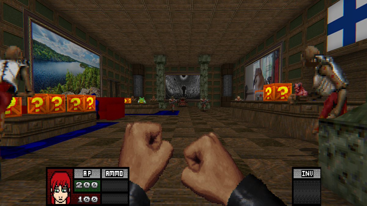 MOY_Audom's tweet photo. Angry Anna - Halloween Quest 1 & 2 REDUX are coming into 2 in 1 PACK, with an bigger gameplay core update, I'll let you guess what's the change in the maps! I'll upload it in the original MODDB page once done. ;)
#angryanna #doom #gzdoom #doommodding #indiegamedev #jokewad #redux https://t.co/PY2z48VYbV