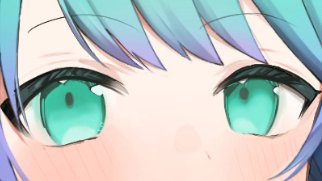 「gradient hair green eyes」 illustration images(Latest)