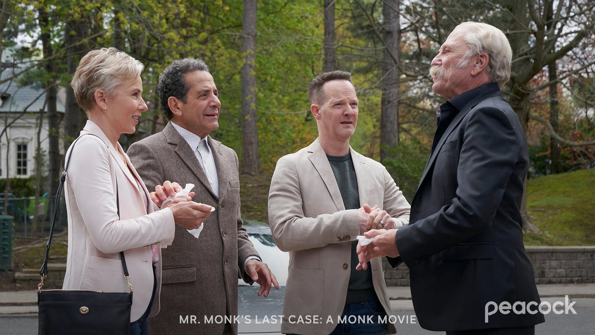 peacock's tweet photo. Adrian Monk is back on the case!

Mr. Monk's Last Case: A #Monk Movie streams Dec 8, only on Peacock. https://t.co/YYRhM8oyAe