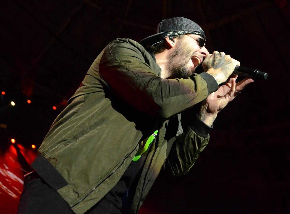M. Shadows performing at the Resch Center in Green Bay, Wisconsin on The Stage North American Tour - 24th January 2018

📷: Ricky Bassman - <a href="/rickybassman/">Ricky Bassman</a>