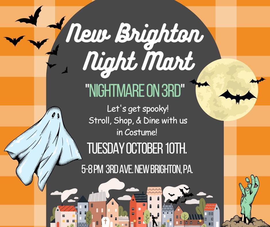 Tomorrow is the last New Brighton Night Mart of the year from 5PM-8PM. With over 90 merchants participating in this event, everyone can enjoy shopping and dining in Downtown New Brighton with a variety of local restaurants, sidewalk vendors, and food trucks.