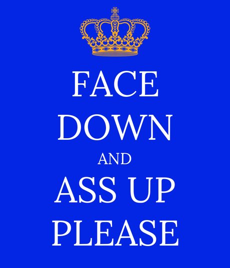 Bull_For_HW's tweet photo. {{Bull For HW Promotions Presents}}

FACE DOWN ASS UP CHALLENGE

Ladies, assume position &amp; show me🥵.

PLEASE REPOST FIRST ❤️. https://t.co/kEOR9ulatw