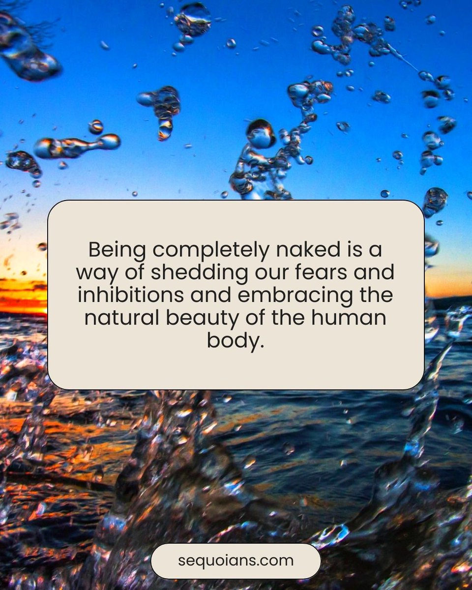 TheSequoians's tweet photo. Transform fear into freedom and discover your true power! π₯ Shed your clothes, let go of inhibitions, and show yourself, unconditional love. #FearlessFreedom #NakedBeauty Get comfortable in your own skin today! #Naturism https://t.co/eJyL44fwYK https://t.co/CSfNhTliie