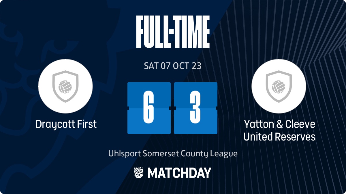 Draycott FC tweet media