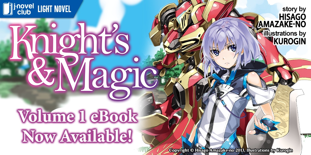 J-Novel Club on X: [PRE-ORDER] Knight's & Magic Volume 2 eBook - January  5, 2024 JNC:  BOOKWALKER:   Nook:  :  Google:   Apple