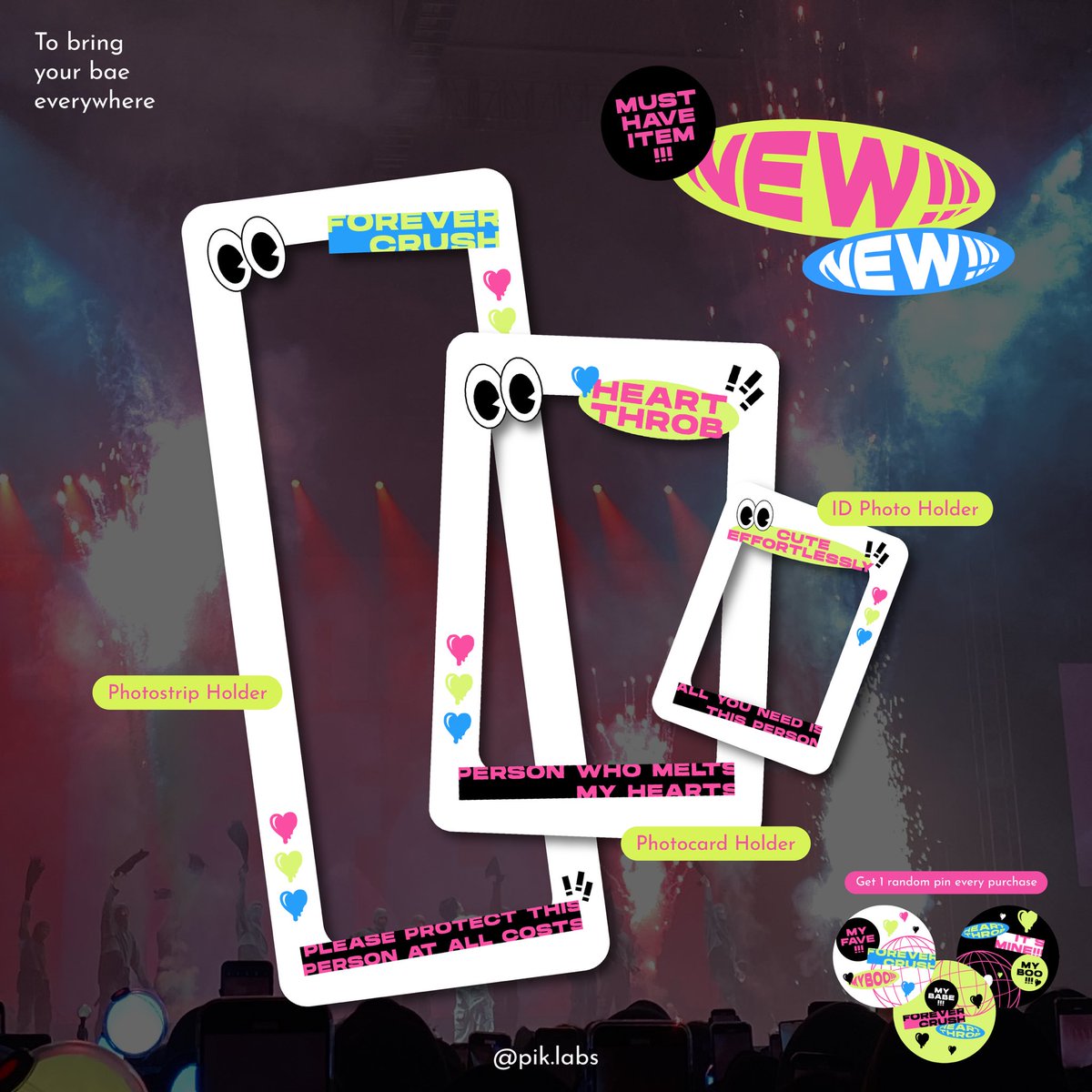 pik_labs's tweet photo. 💖 MELTED HEART HOLDER SERIES 💖

🧬ID Photo Holder : 55k
🧬PC Holder : 68,5k (with standee); 65,5k (no standee)
🧬Photostrip Holder : 90k (with standee); 87k (no standee)

Open Pre Order by Gform only
Oct 10th - 15th, 2023

Order here 👉🏻 https://t.co/cmtmgkHtDv https://t.co/LD9HkRMLM6