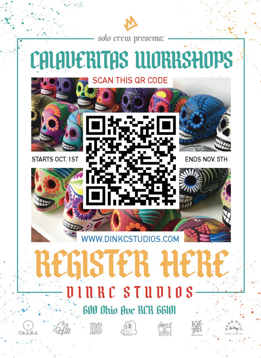CALAVERITAS WORKSHOPS! TICKETS NOW AVAILABLE
  dinkc.com/store/p239/cal…