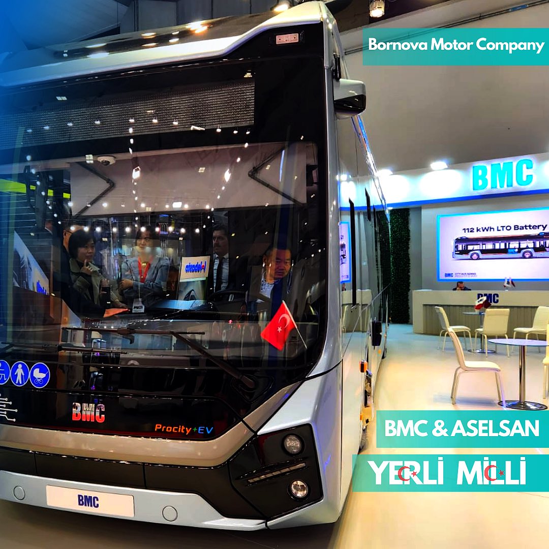 magazinulasim's tweet photo. #BMC ve #ASELSAN işbirliği ürünü yerli ve milli kendi kendini şarj eden procity +12 ev elektrikli otobüsün #Busworld Brüksel’de dünya lansımanı yapıldı.Ayrıntılar Şimdi Haber Sitemizde.
https://t.co/F7YppJecpd
.
.
.
@BmcOtomotivTR
@aselsan https://t.co/TcyAZ6iWkP