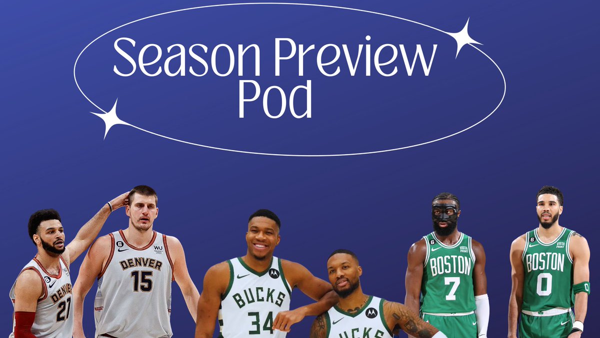 HoopsDrive's tweet photo. New Malaga Drive Hoops Season Preview Pod w/ @tyhowell01 ans @Sarge_NBA 🎙️

- Dame Trade reactions
-West/East preview 
- Award choices 
- First time all stars + More 

Spotify 🟢: https://t.co/6IdfDMPS6G

Apple 🍏: https://t.co/TlkTrpzmi0 https://t.co/qEiyEsiJHC