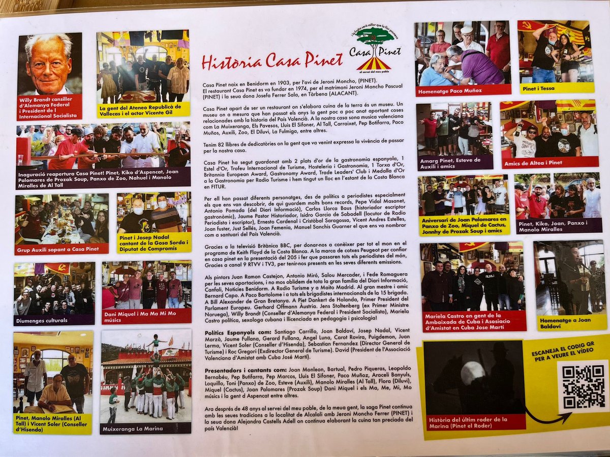 El propietari de Ca Pinet (Alcalalí) comenta que la falta de suport social l’abocarà a tancar l’emblemàtic restaurant

Un establiment que frega els 50 anys d’història de gastronomia local i valencianisme

Un museu identitari. Una experiència

Li donem suport anant i compartint?