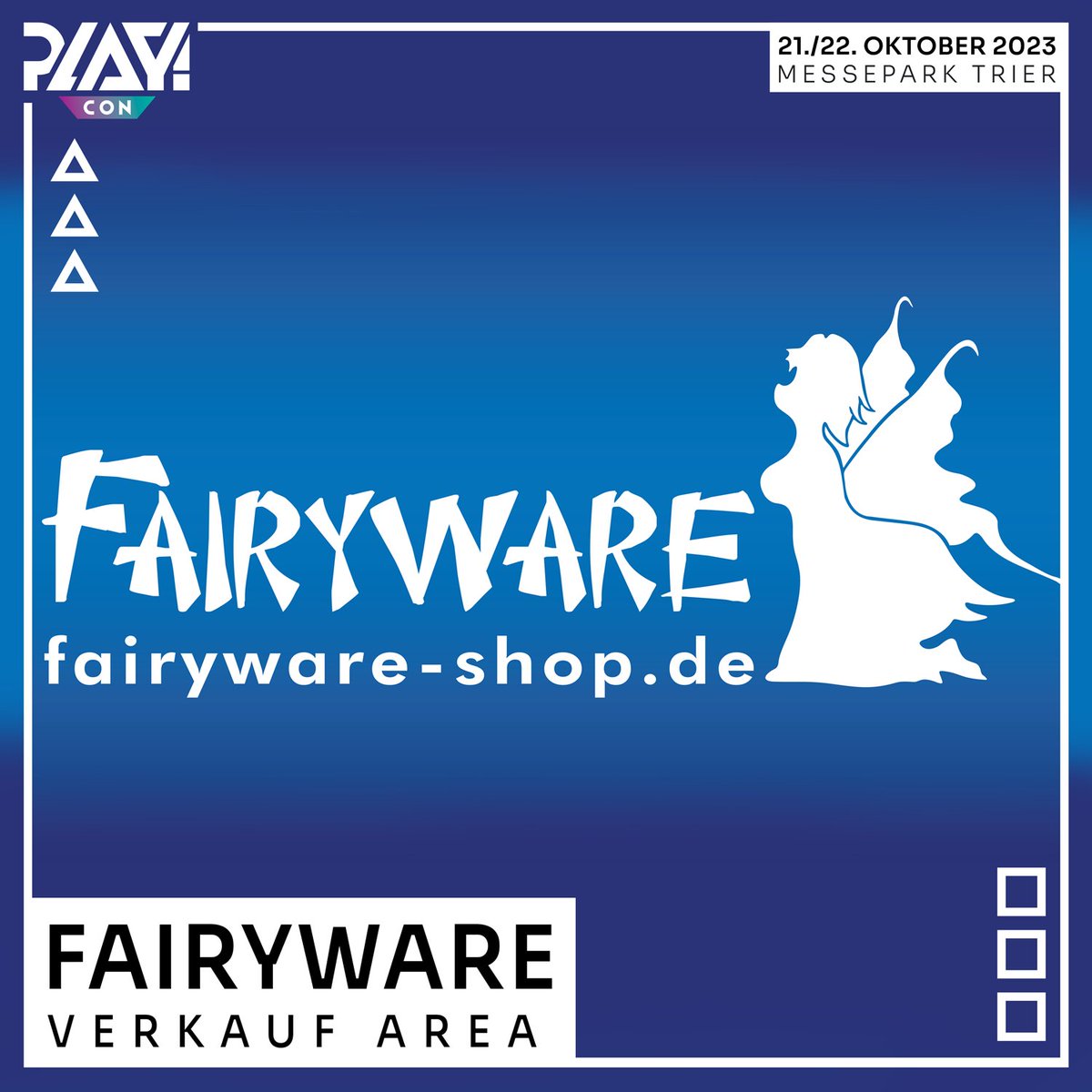 goplaycon's tweet image. Am Stand von Fairyware könnt ihr euch auf der PLAY! Con mit Mangas, Animes, Figuren, Gaming-Merch sowie asiatischen Snacks und Getränken eindecken. 📚🧃🎌 #PLAYCon #GetReadyToPLAY