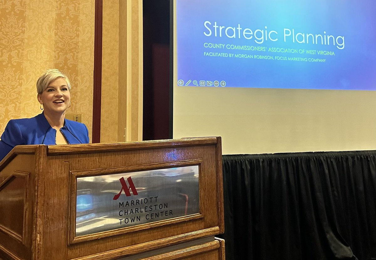 shamrock0031's tweet photo. Spending the day with County Commissioners Association of West Virginia in a strategic planning workshop. Working together, networking and future planning is so important to the success of all 55 counties in West Virginia. https://t.co/Sv8liLz6YX