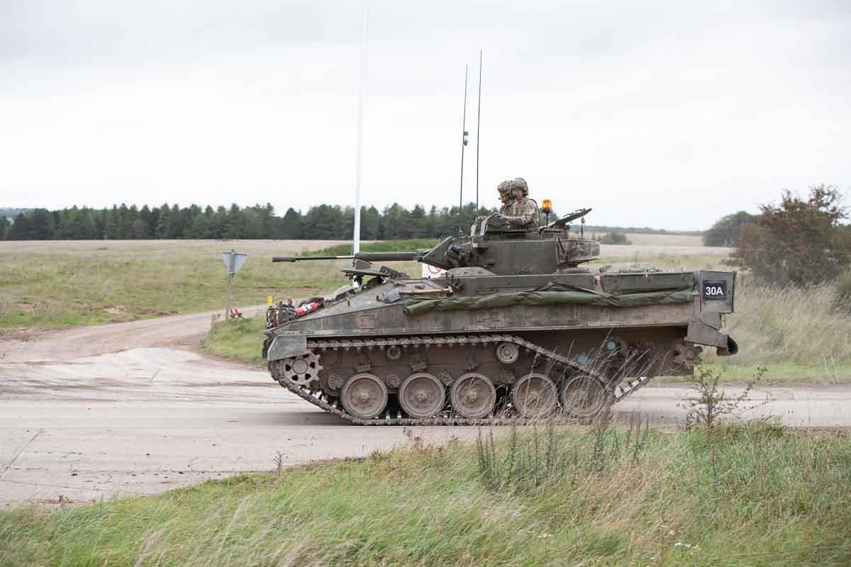 It’s not over, until it’s over. Find a solution. Warrior IFV 🇬🇧 riding half tracked on SPTA during Ex #IronTitan. ⚙️🔧

#Improvise #Adapt #StayInTheFight

📸 David Cole (Plain Military FB)