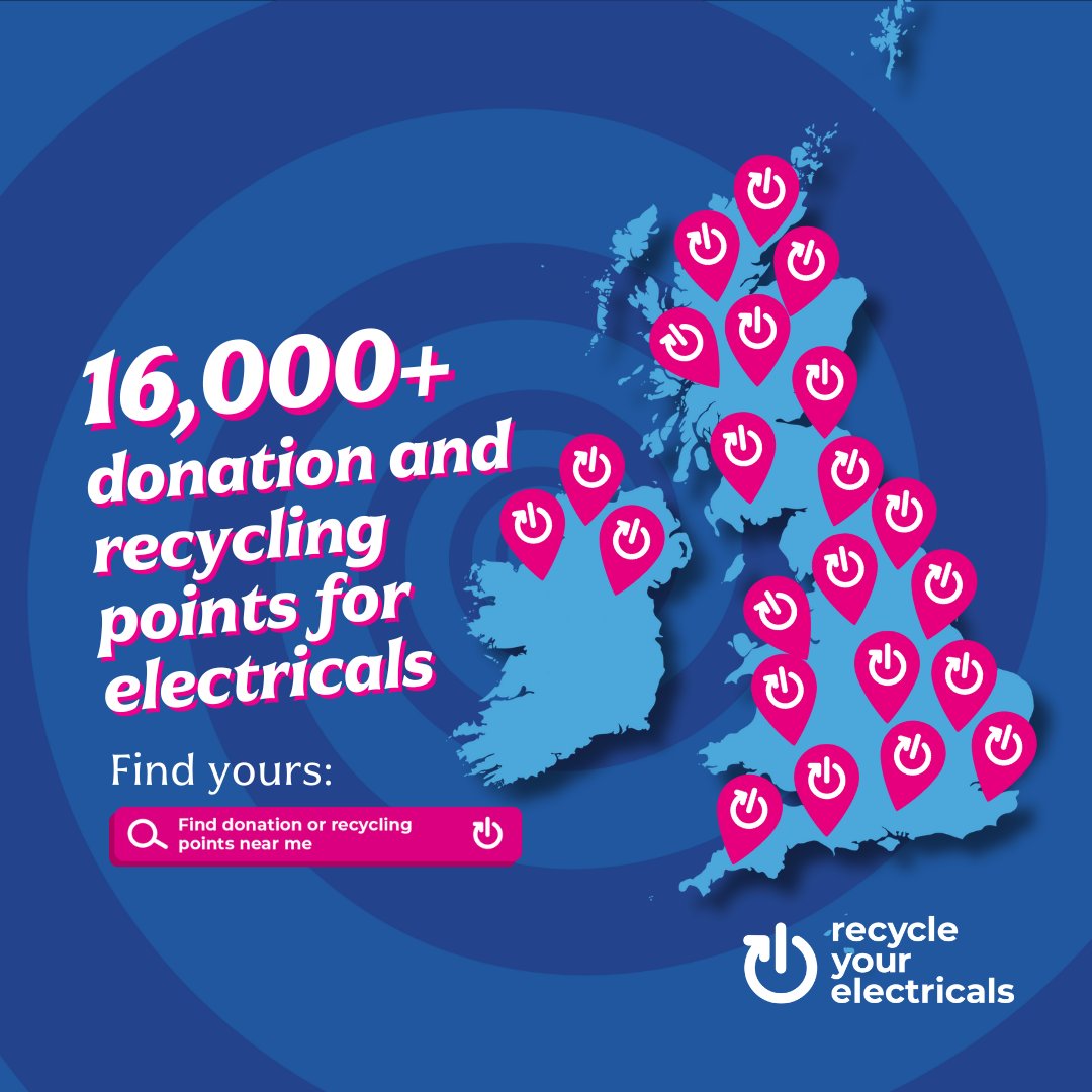 Recycle Your Electricals tweet media