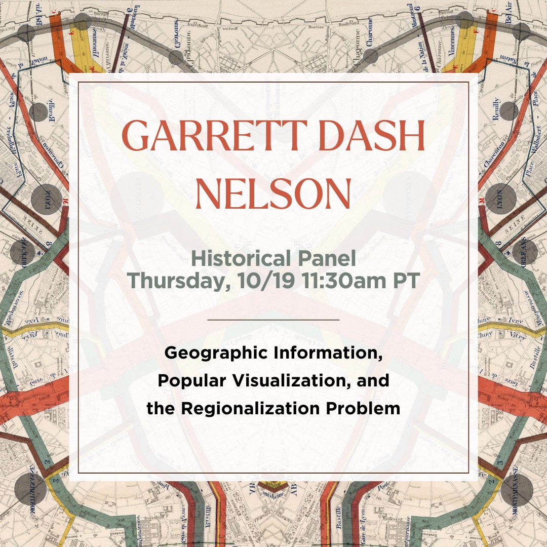 @garrettdashnelson of Boston Public Library will examine the ways in which scientists, statisticians, bureaucrats, reformers, and others attempted to realign geographic boundaries with data and away from politics
