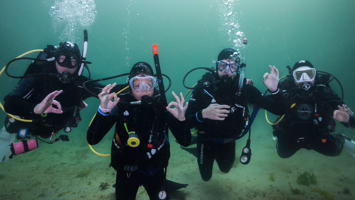 JuStMdive's tweet image. BIG congratulations to this dynamic sibling duo!
🎉🌊
To Zander who became a certified @PADI Open Water Scuba Diver.
And little sister Mia who embraced every moment on her Discover Scuba Experience, with Open Water dreams on the horizon.

#scuba #padicourse #gordonsbay