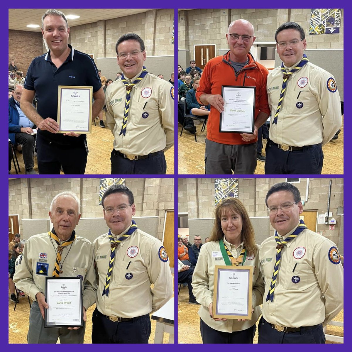 A great AGM! Well done to those nominated and the winners of Squirrel, Beaver, Cub, Scout and Explorer of the year! Congratulations to our adult volunteers who achieved service, commendations and Medal of Merit awards! #scouts #volunteers #awards