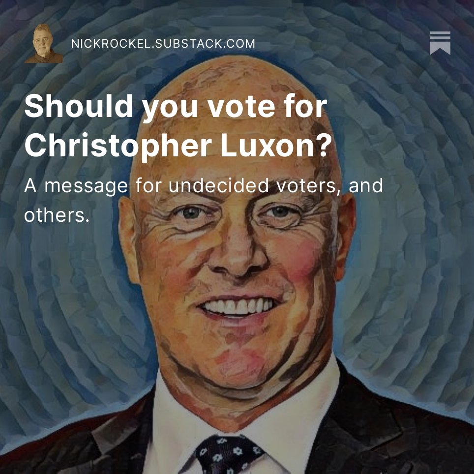 Chris Luxon - the second coming of Key tweet media