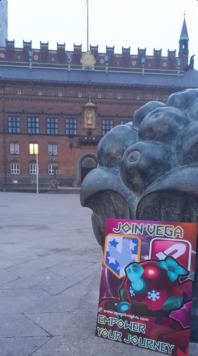 spaxies's tweet image. Vega has gone beyond and reached Copenhagen to fight for the place we call home.

See you next stop.
#spiralknights #playspiralknights