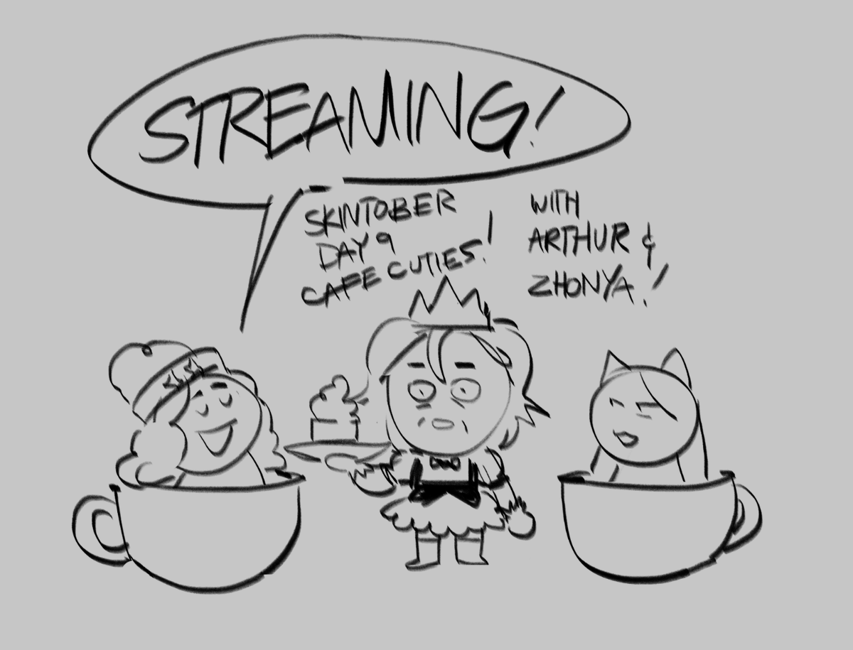 SKINTOBER DAY 9: CAFE CUTIES
will roll for champ in 5 mintues!
https://t.co/NgAnmnnjaD