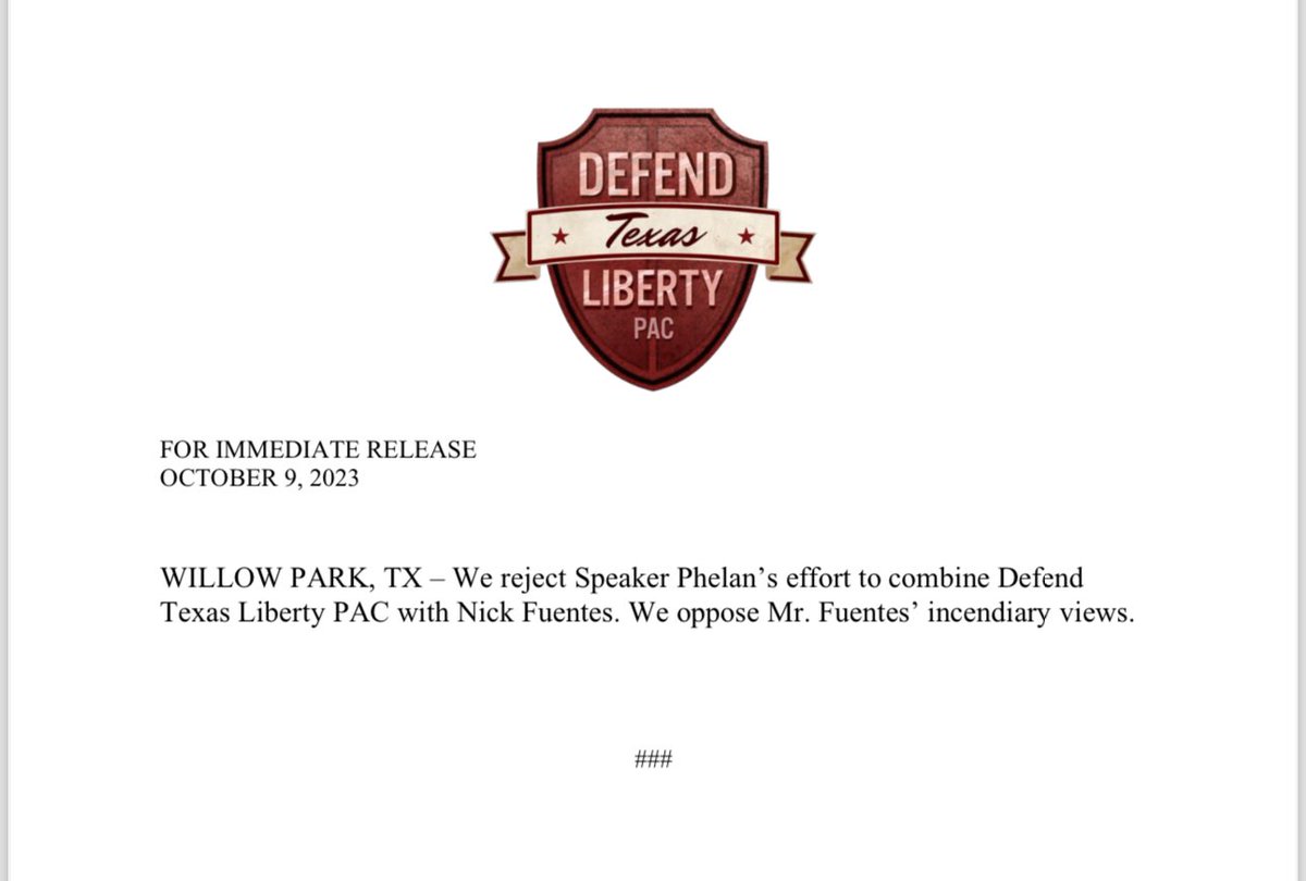 Defend Texas Liberty PAC tweet media