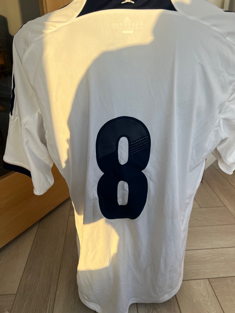 MatchwornStrip's tweet image. Match Issue spare from Scotland’s 1-1 draw with Slovenia in February 2012