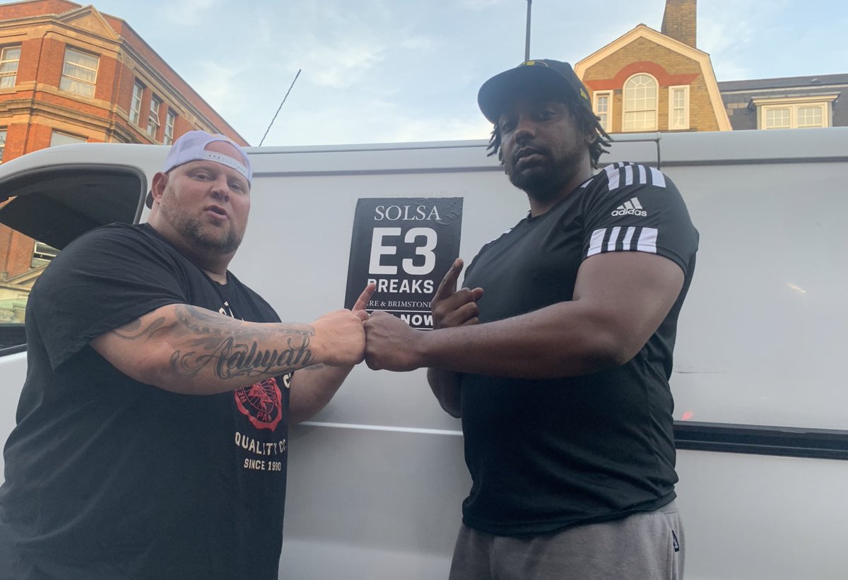 solsagramz's tweet photo. SOLSA meets #KRISJAY 

FOUNDER OF #HEATFM
PIRATE RADIO STATION

FIRE &amp; BRIMSTONES OUT NOW‼️‼️🏴‍☠️ OFFICIAL VIDEO👇
https://t.co/U2PJhquC7P…

@dj_slimzee @E3Breaks 

#PIONEERS #GRIME #BOWE3 https://t.co/Ug5nl1FFYA