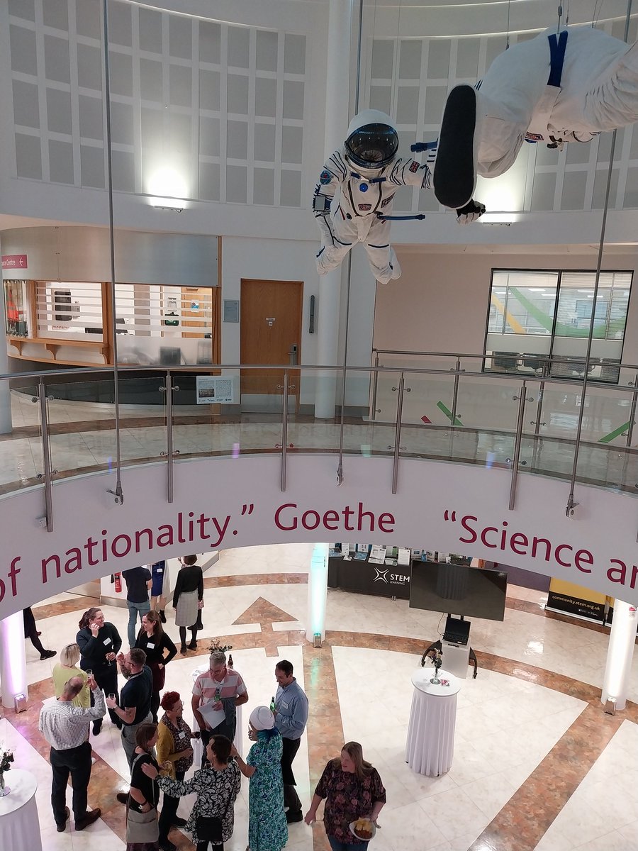 STEMLearning_AS's tweet photo. Excited to be @STEMLearningUK National #STEM Centre for a reception before #nationalnetworkday meeting and greeting #NetworkPartners from #science and #computing #inspiring #teachercpd #MakingADifference @STEMAmbassadors https://t.co/Wi1VRs80eX
