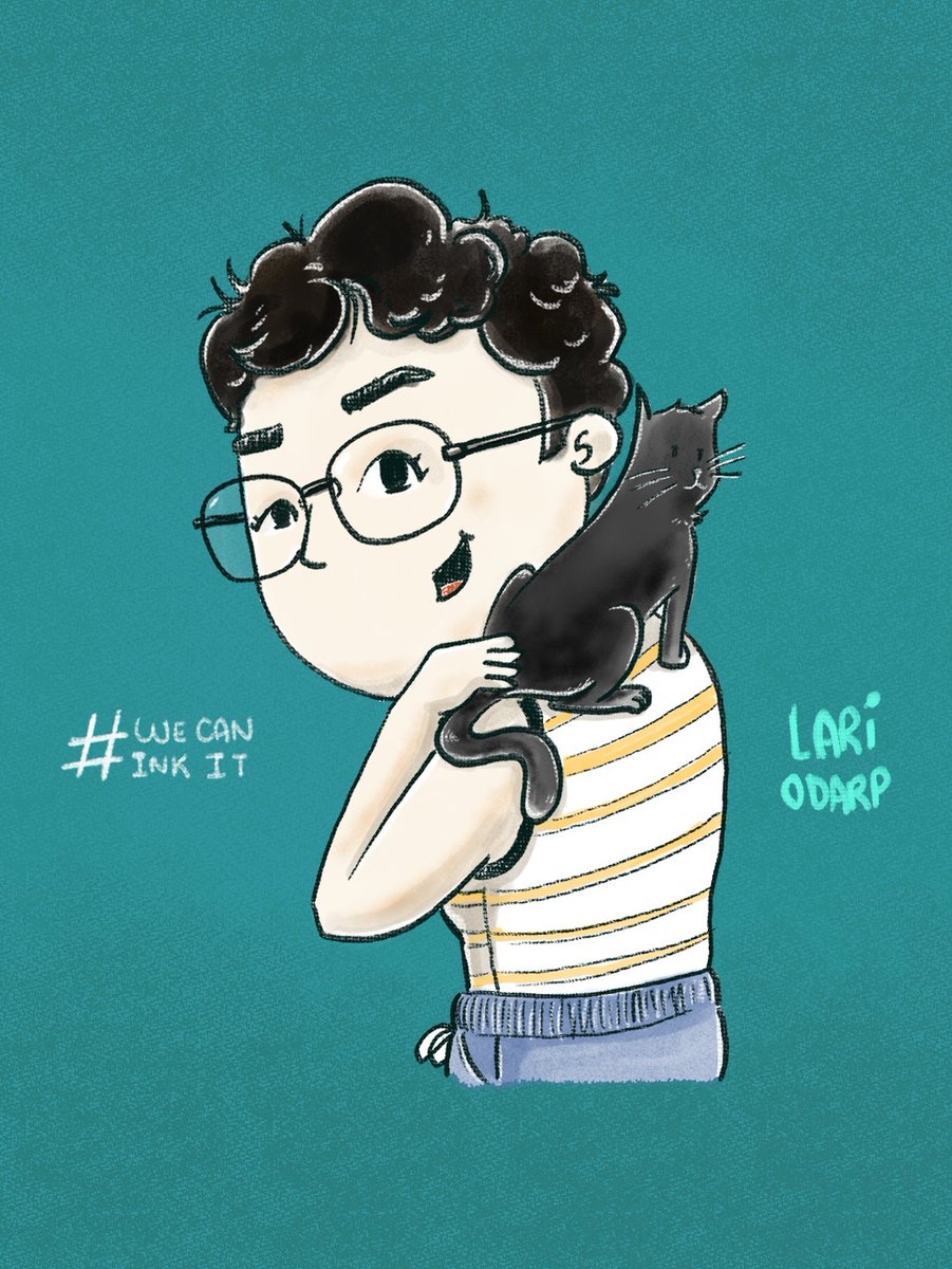 lariodarp's tweet photo. No Inktober 8 eu trouxe uma mulher que tem a incrível habilidade de mostrar aos outros o quão fortes eles são, e isso só é possível porque a Clara Visns irradia essa força dela também. Ela tem um olhar carinhoso com tudo e todos aos seu redor, https://t.co/3bVU8twj6D