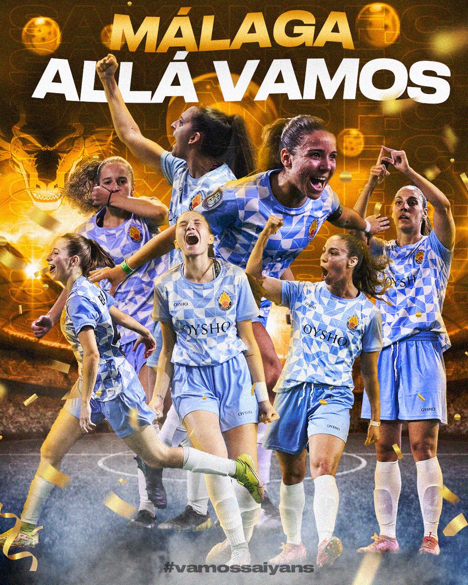 Saiyans_FC_'s tweet photo. SAIYANS, NOS VEMOS EN MÁLAGA👀😎

¡QUÉ EQUIPAZO, QUÉ LOCURA!

#vamossaiyans🧡💙 https://t.co/8Xtf1C0sM8