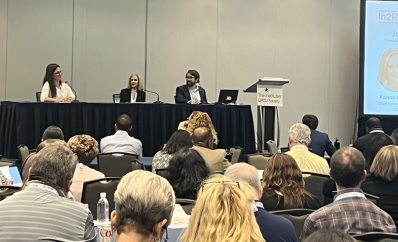 👀 Where's Ronna? 👀 Our CEO, Ronna Ruppelt, participated in a packed-house panel at <a href="/cpcusociety/">The Institutes CPCU Society</a> #In2Risk2023 on Friday. She joined Lauren Sheets Jarrell, <a href="/AmTortReform/">American Tort Reform Association (ATRA) ⚖️</a>, and Tony LaRocca, @safetynational, to discuss results and implications of the Judicial Hellholes® report.