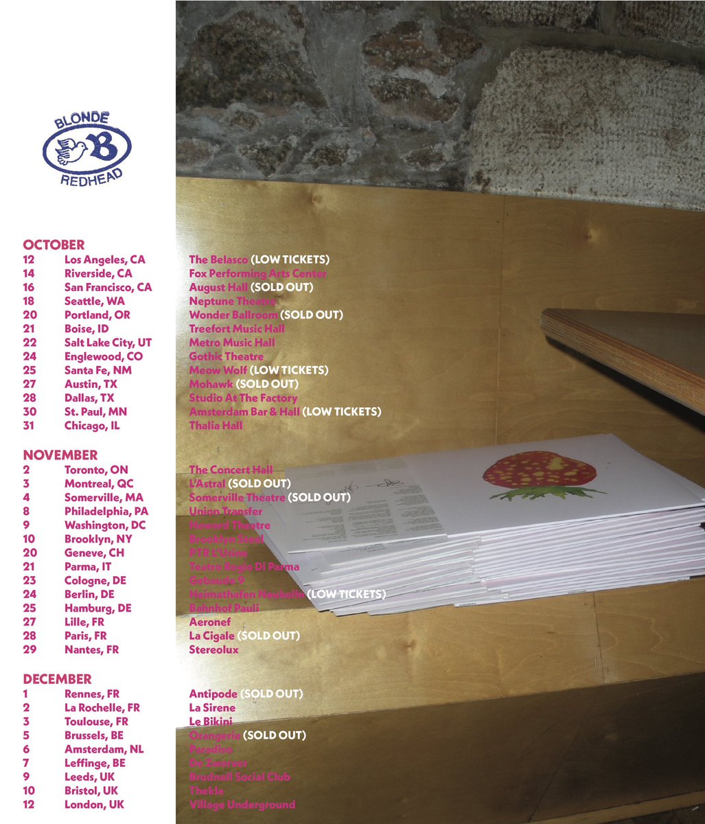 Blonde Redhead tweet media