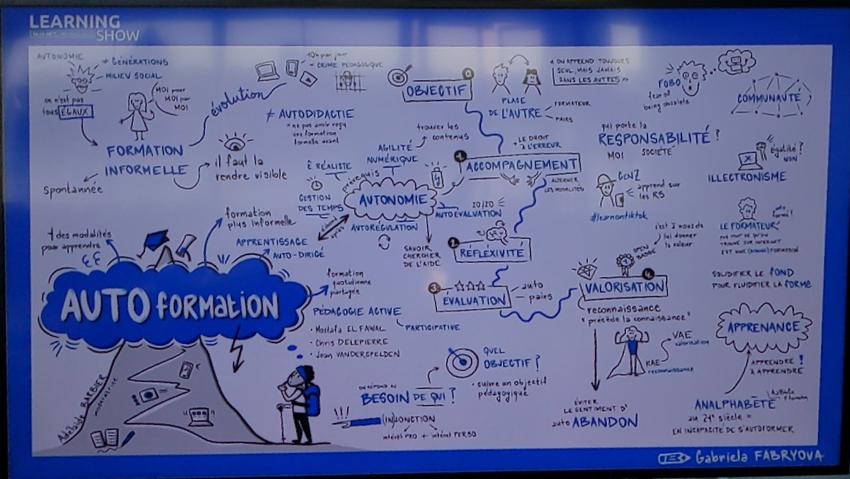 COSTONPhil's tweet image. 𝗔𝘂𝘁𝗼𝗳𝗼𝗿𝗺𝗮𝘁𝗶𝗼𝗻
#controverse #LearningShow #LS2023
✅ La qualité de l&apos;accompagnement prime sur la qualité des ressources ! 
✅ S&apos;autoformer s&apos;apprend ! 
✅ Diversifier les étapes/modalités  d&apos;autoformation pour favoriser l&apos;engagement des apprenants