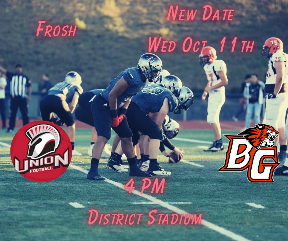 Frosh schedule change.