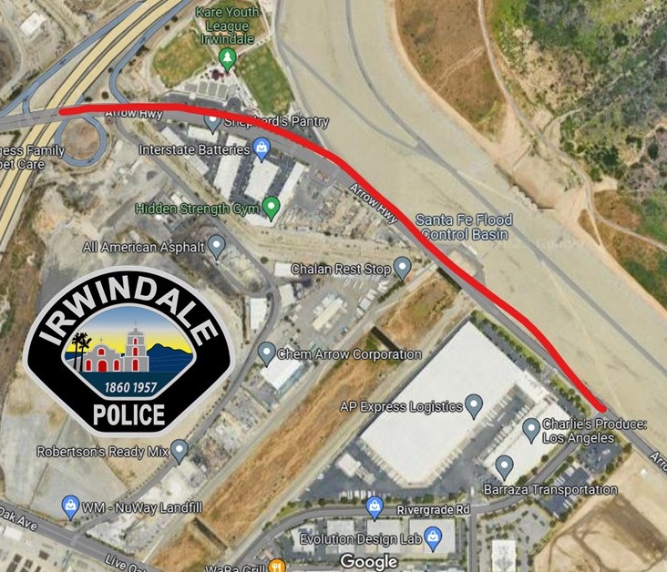 TRAFFIC ALERT: 1400 block of Arrow Highway closed in both direction between Rivergrade Road and the 605 Freeway in #Irwindale due to an industrial fire in the area. Unknown duration. Avoid the area and use alt routes.