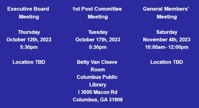 MuscogeeDems's tweet photo. Are you aching for change in Muscogee County? That all starts in our upcoming meetings-- come meet your fellow Democrats! https://t.co/SC94UKaY9Q