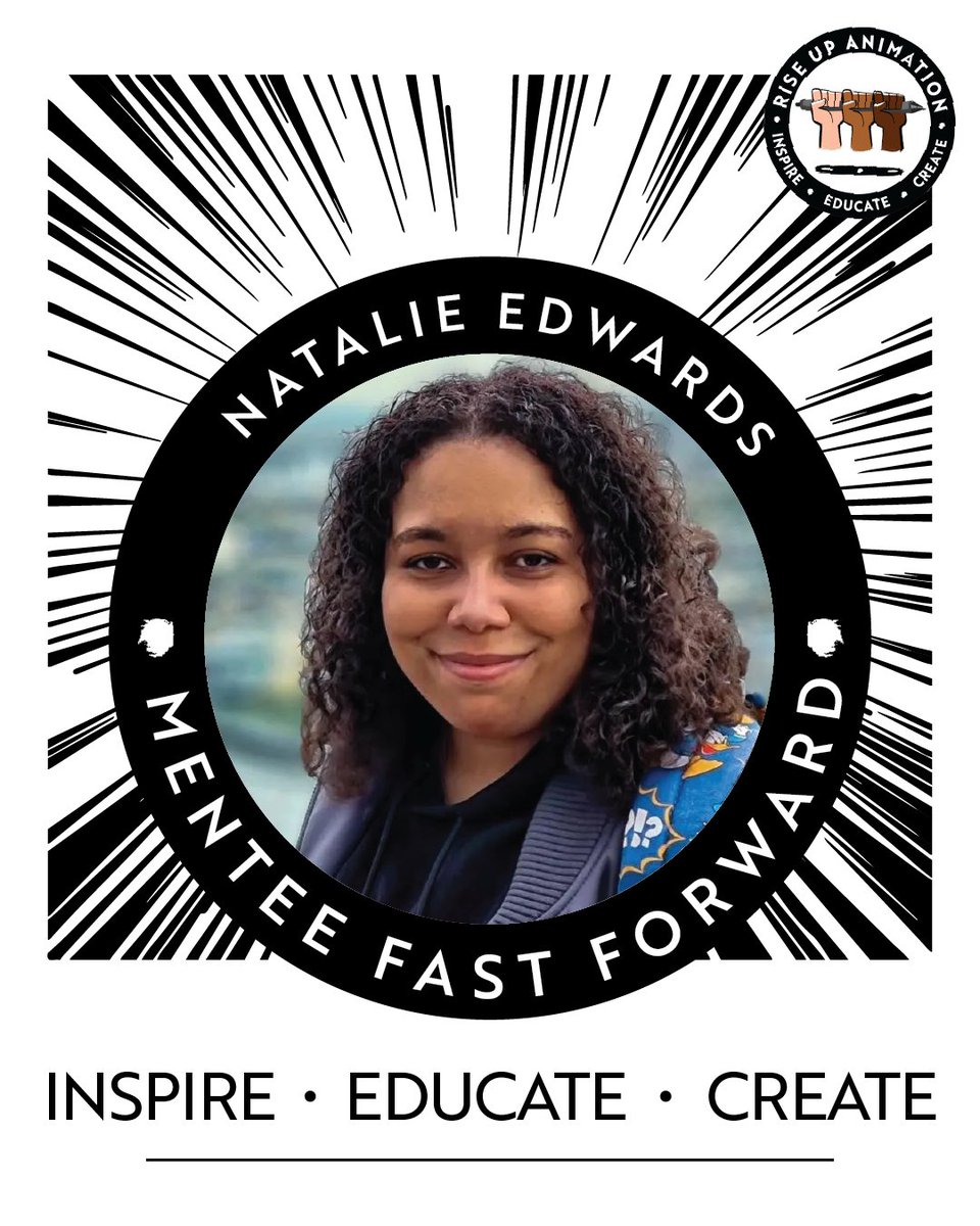 riseupanimation's tweet photo. Happy Monday Rise Up fam! We're excited to share another #MenteeFastForward where we hear from an RUA Mentee that found a step forward in their animation career.

Today we celebrate Natalie Edwards from @MilkVFX https://t.co/ubKJycHn1v