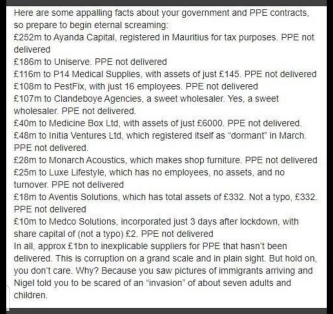marianbrown9's tweet photo. @ScotTories How much has your Tory party cost this country? Hypocrites. The robbing Tory party. #Torieout https://t.co/TTIOMOZmFq