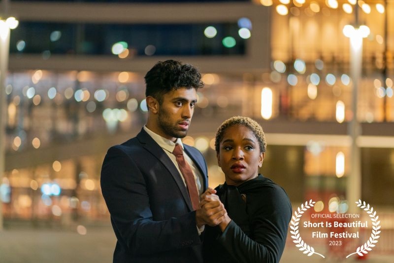 Really proud of my @bfinetwork funded short Rushed. It has been selected for the Short is Beautiful Film Festival and will be screened at Cineworld, Solihull on Tuesday the 17/20/23. Big up @CherrelleSkeete & @azanahmed__ 🎟️ See link in bio 📸 @DavidGennard #Birminghamfilm