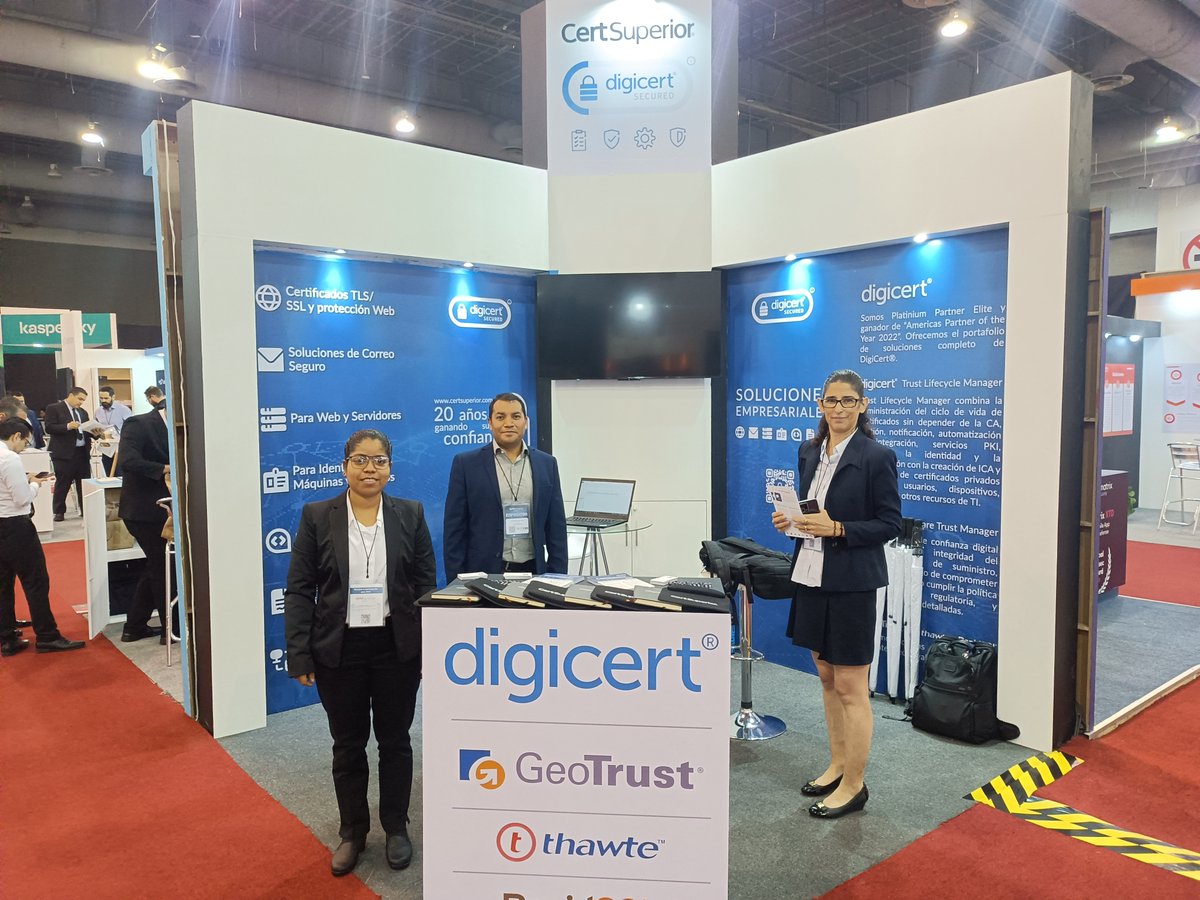 Infosecuritymx's tweet image. Durante Infosec2023 tuvimos como expositores a #BMore, @BrierandThornMX y #CertSuperior 💻🔐en pro de la ciberseguridad de tu empresa.
#Infosec2023 #Ciberseguridad #Software #Riesgos