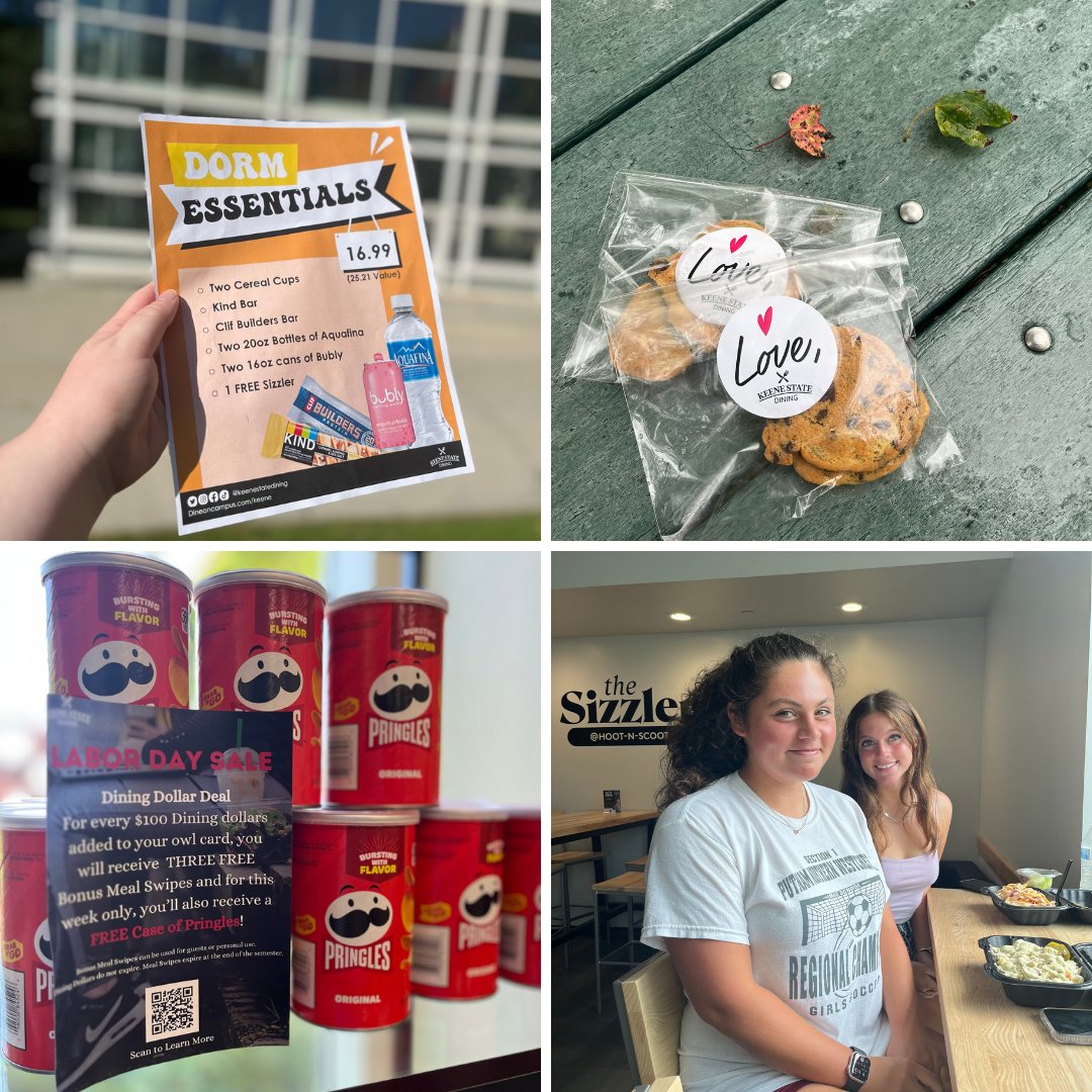 KeeneDining's tweet photo. August and September Highlights #keenestatedining #keenestatecollege #chartwellshighereded https://t.co/drf9Vb0SlY