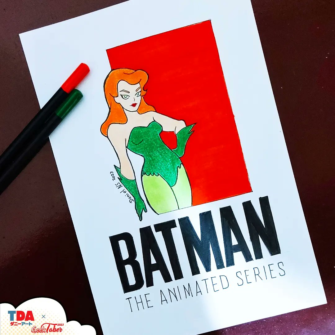 TheDannyArt's tweet photo. 👓 Geektober CR 2023 - Day 9
✔️ Batman - Serie animada - Poison Ivy
.
😬 Dibujo rápido 😬
.
#batman #batmalaserieanimada #poisonivy #batmandrawing #poisonivydrawing #dcdraw #dccomics #GeekToberCR #GeekTober2023
#dnnyeldraw #tda #drawing #drawartist #artist #sketch #sketchbook https://t.co/KkuVNYYNcy