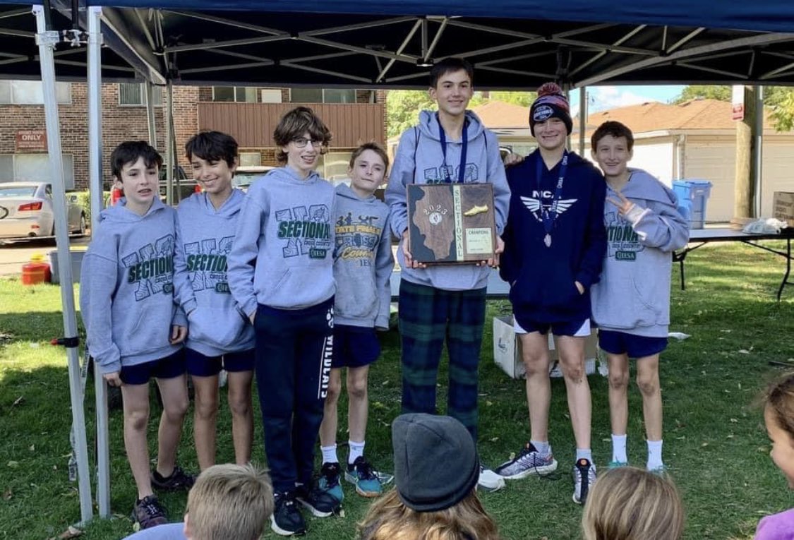 NcaWildcats's tweet photo. Varsity boys are sectional champs!!!! #1 https://t.co/oZnAcSfRGy